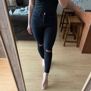 TOPSHOP Jamie Ripped Skinny Jean